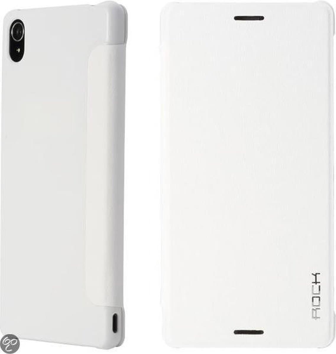 ROCK Sony Xperia Z3 Flip Cover (BELIEF Serie White)
