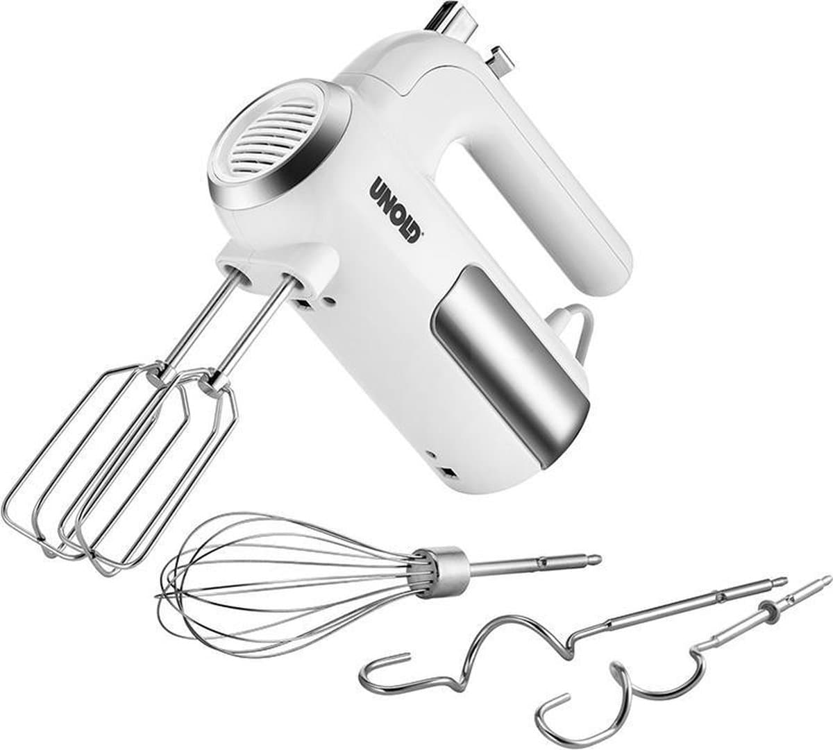 Unold 78710 Handmixer 450 W Wit, RVS