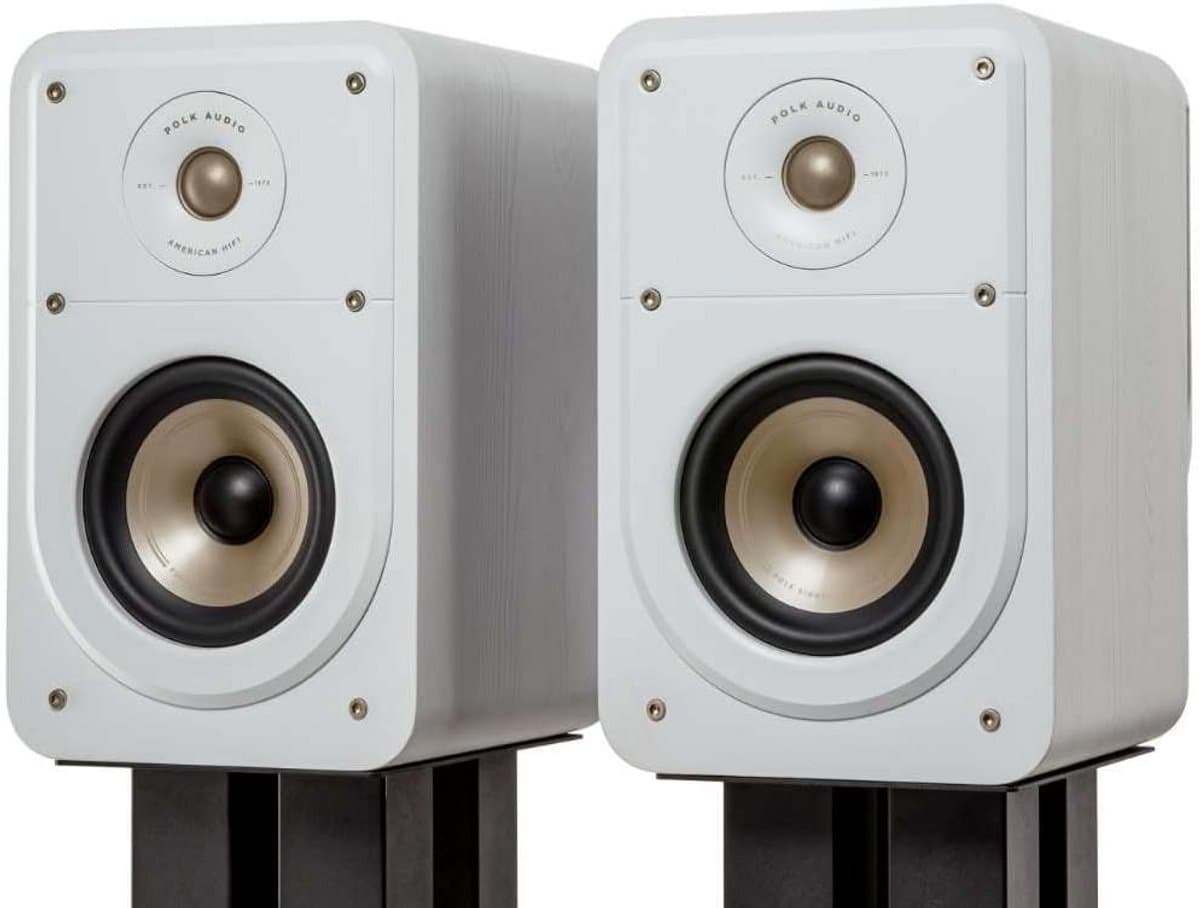 Boekenplank Luidsprekers - Stereo Set - Thuisbioscoop Geluid - Hi-Res Audio - Set van 2 - Wit