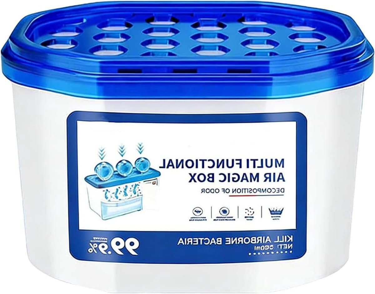 Luchtreiniger Stofzuiger - Geurverwijderaar Collector - Lucht Zuiveren - Compact Draagbaar - 350 ml - Wit