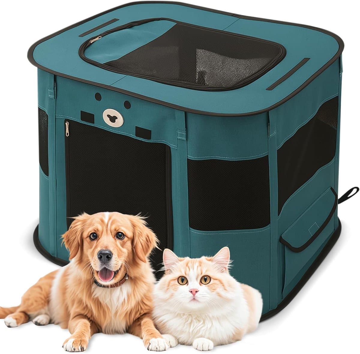 Huisdieren Speelpen - Dierenverblijf Tent - Reizen en Buiten - Waterdicht en Ademend - 70 x 55 x 45 cm
