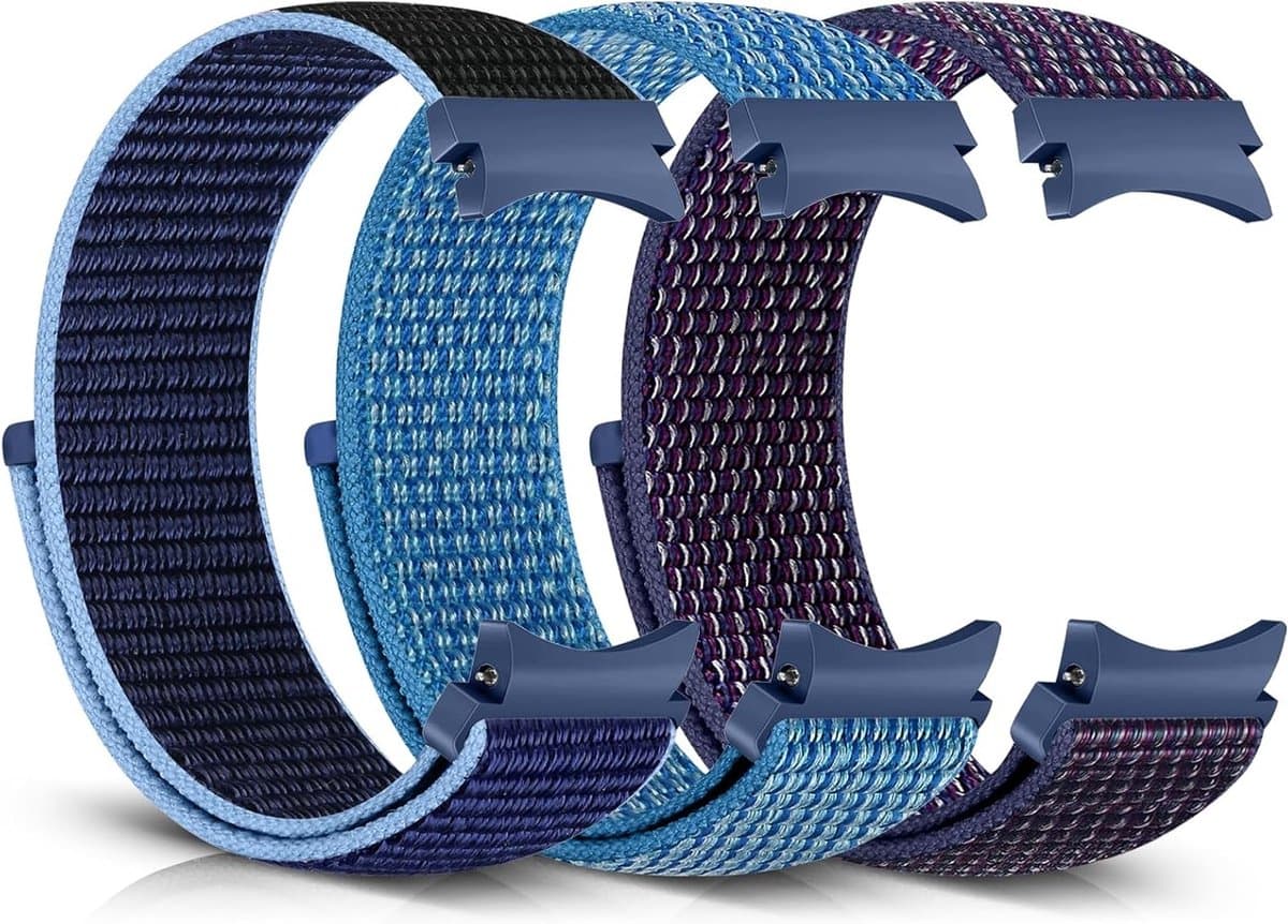 Nylon Vervangband voor Smartwatch 40mm, 44mm, 43mm, 47mm, 42mm, 46mm - Unisex, Duurzaam, Comfortabel en Stijlvol