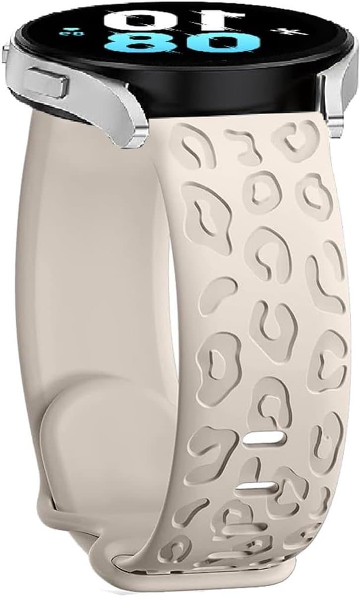 Leopard Sport Armband voor Garmin Venu 4, Vivoactive 4, Forerunner 255 en 265 - Waterdichte Vervangband 22mm voor Sportieve Activiteiten