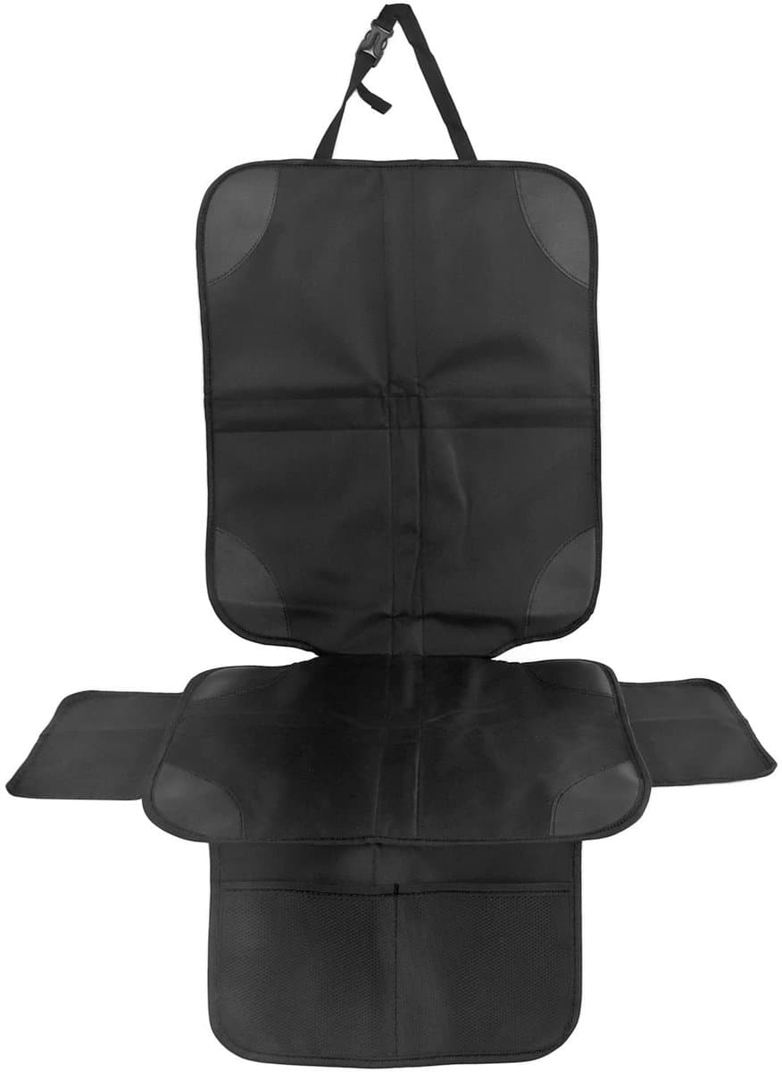 OmGoods - Dailygoody - Kinderautostoel Beschermer - Opbergtassen voor Veiligheid - Zwart - Bescherming voor autostoelen - Waterafstotend materiaal - Geschikt vo