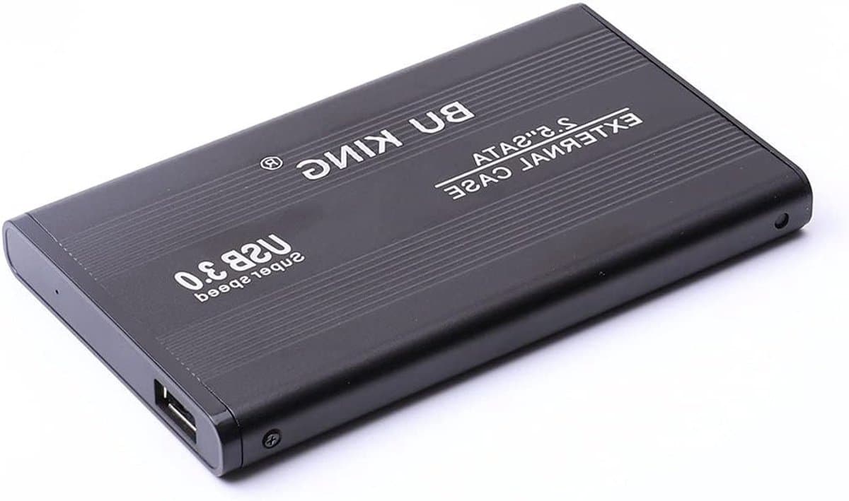 Externe 120GB harde schijf behuizing van aluminium voor mobiele opslag met USB 3.0 aansluiting