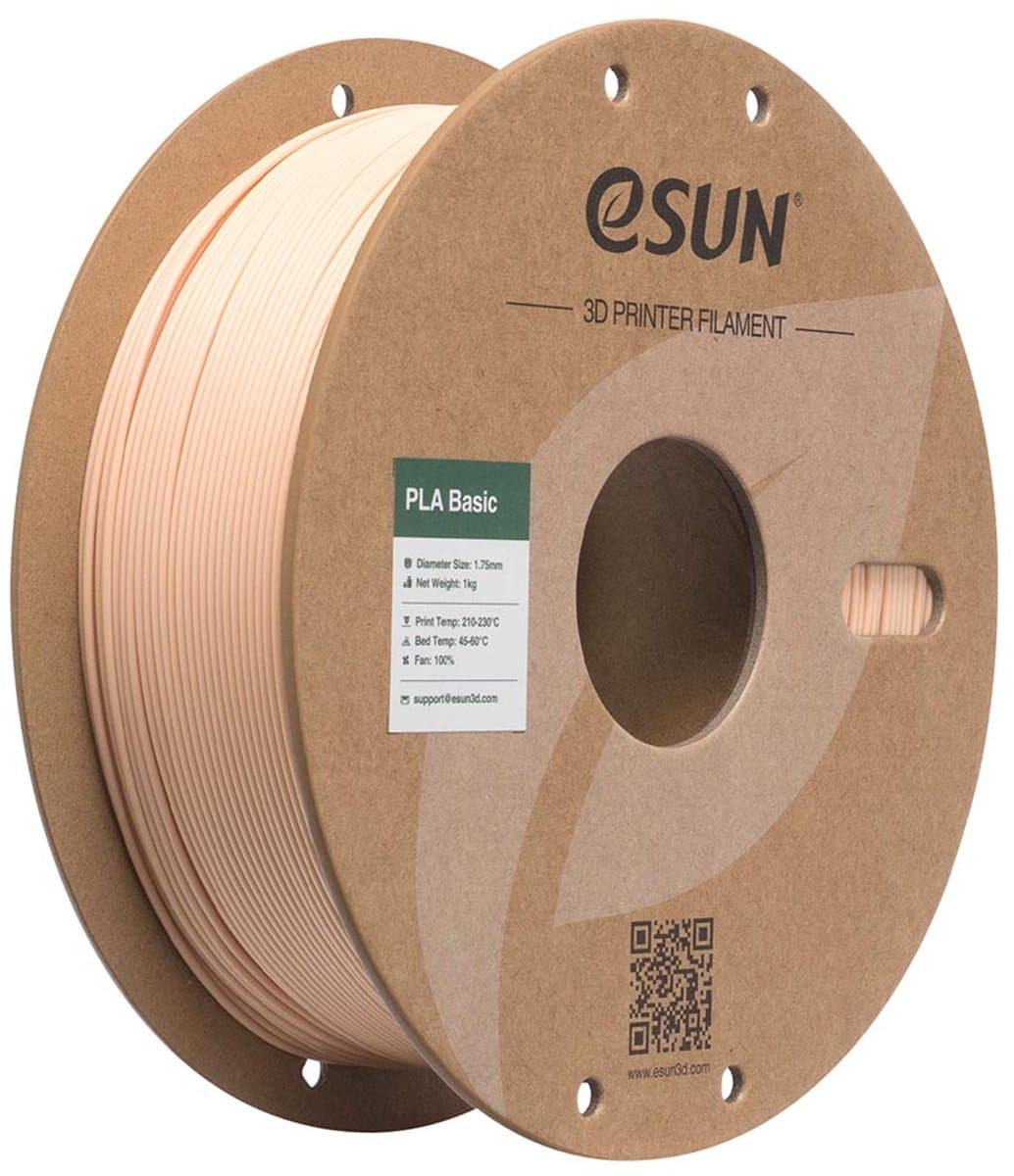 eSun PLA-Basic Beige / Beige - 1 kg - 1.75 mm - 3D printer en 3D pen filament