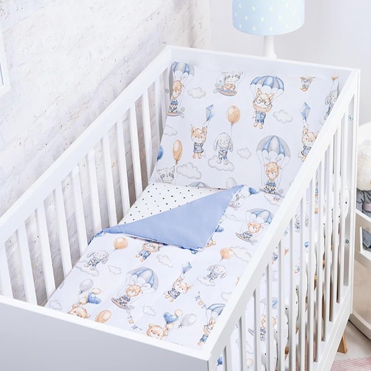 Babybeddengoed Set - Peuter Dekbed - Comfortabele Slaap - Oeko-Tex Gecertificeerd - 135 x 100 cm - Gepatrooneerd