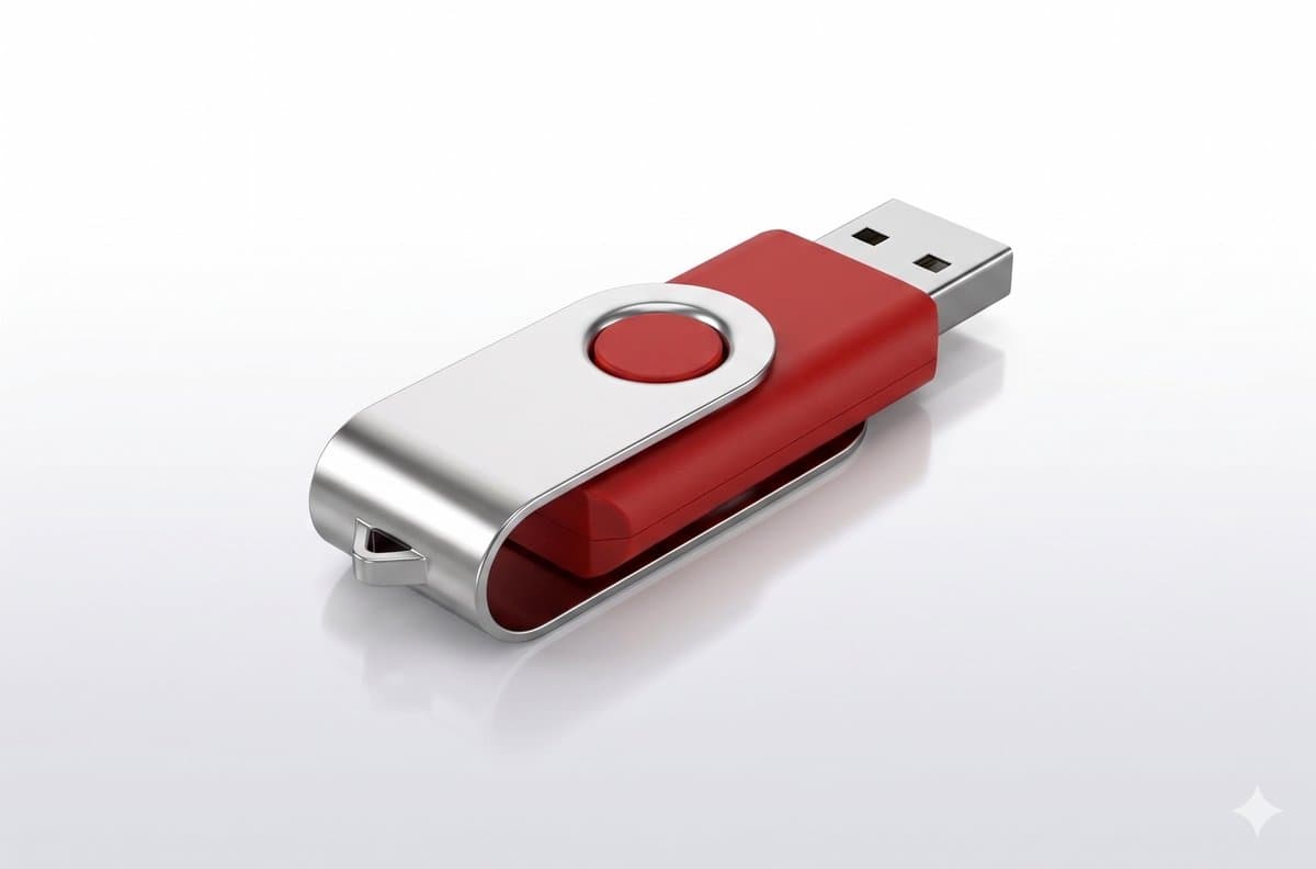 USB Stick 4 GB – 1 Stuk – Flash Drive voor Dataopslag – Memory Stick – Willekeurige Kleur