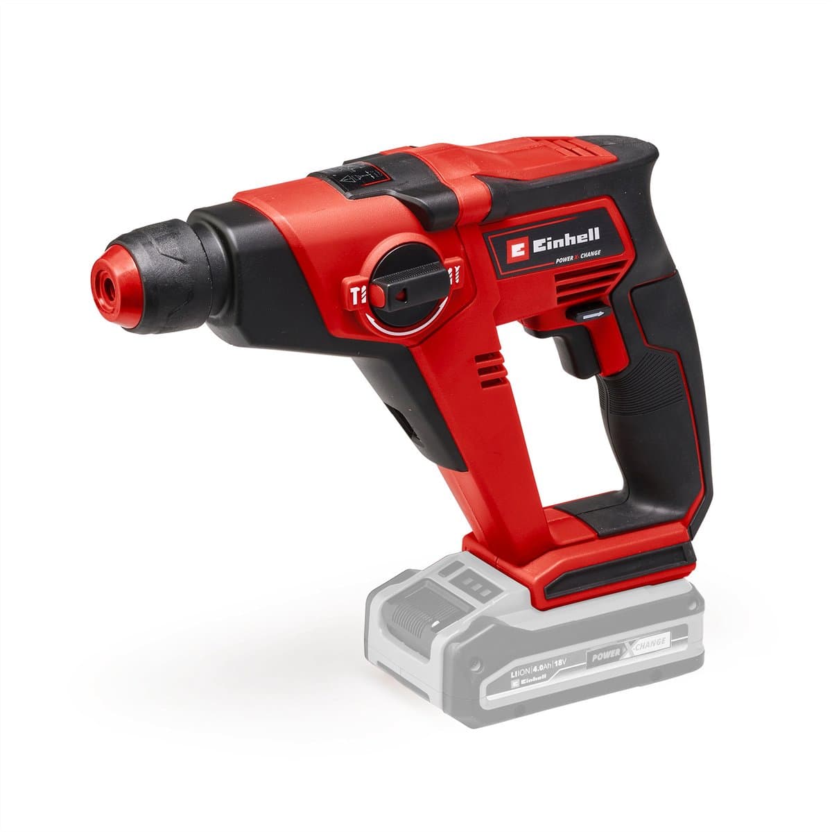 Einhell Power X-Change draadloze rotatiehamer TE-HD 18/12 Li Solo - 18 V