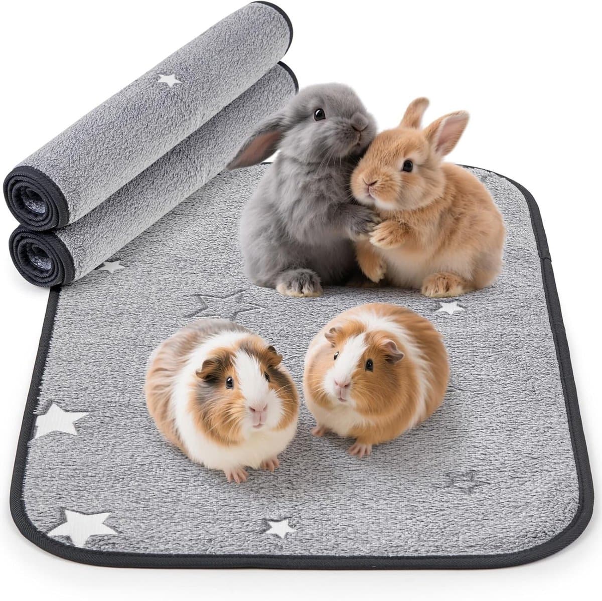 PIPI pads voor cavia's 60 x 90 cm - Absorberende onderleggers voor huisdieren, hygiënisch en comfortabel