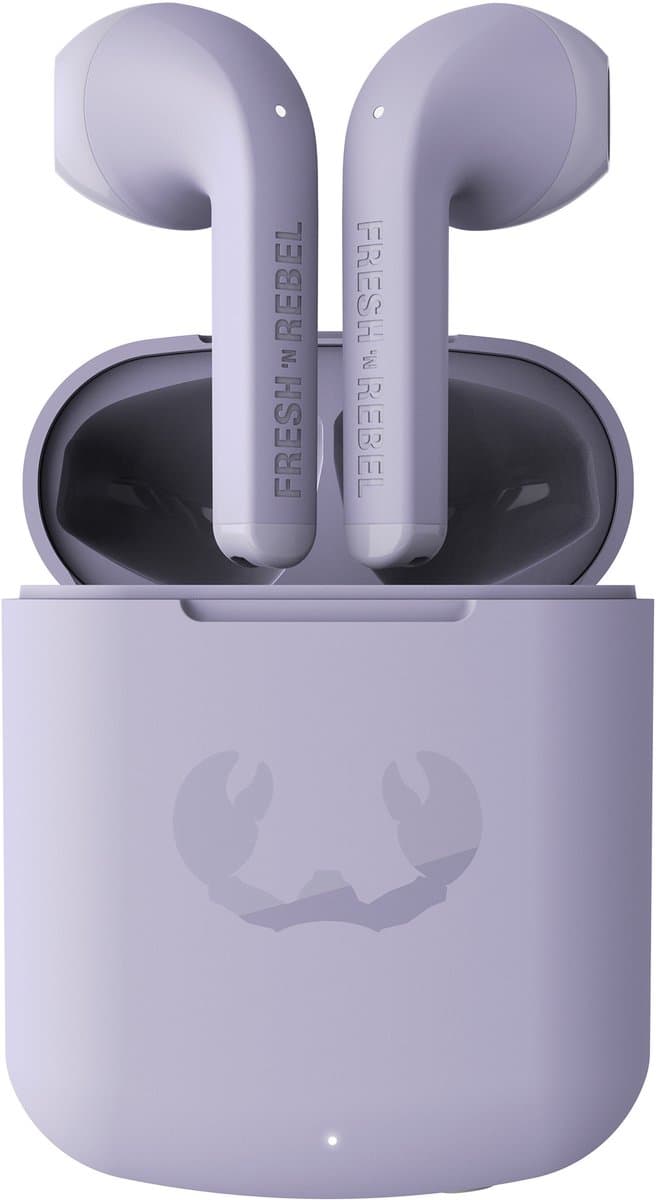 Fresh 'n Rebel Twins Core - Draadloze Bluetooth Oordopjes - Oortjes met 30 uur speelduur - Dreamy Lilac