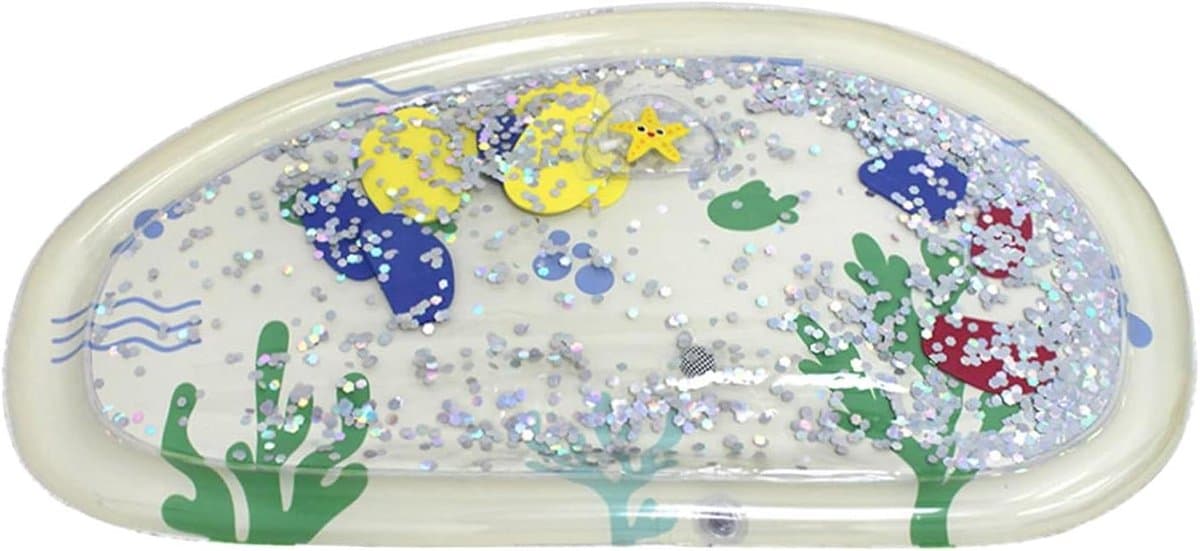 Water Speelmat Baby - Kruipmat Baby - Ontwikkeling Stimuleren - Koelend Waterontwerp - 73x42 cm - Multicolor