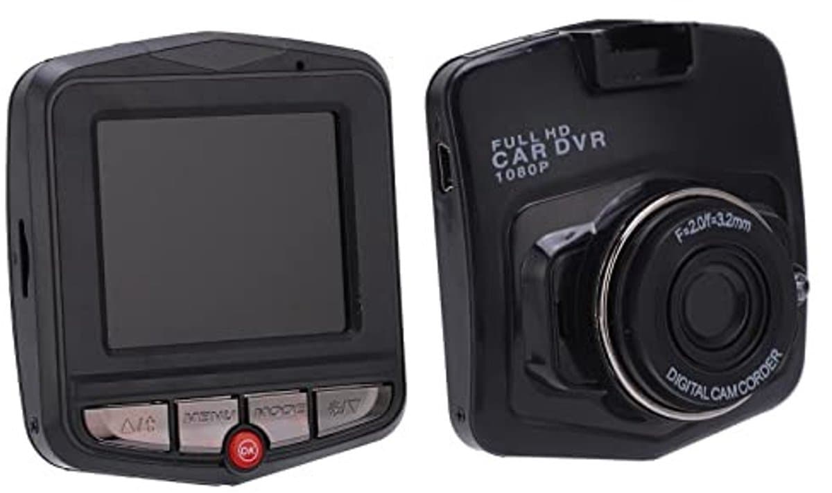 VT Goods - Dash Cam - 1080P Full HD - Dubbele camera's voor en achter - 170° groothoek - Nachtzicht - Auto Dashboard Camera Recorder - Geschikt voor..