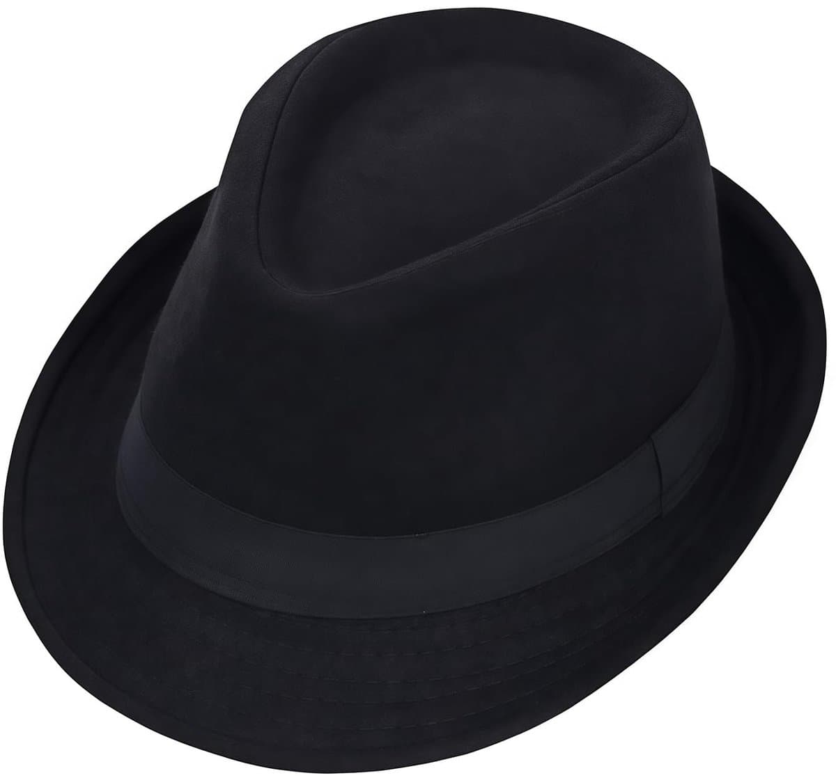 Byshayne- Fedora Hoed Klassieke Stijl - Wolmix - Ademend - Grote Maat 60 cm - Geschikt voor Mannen/Vrouwen - Tijdloos Ontwerp
