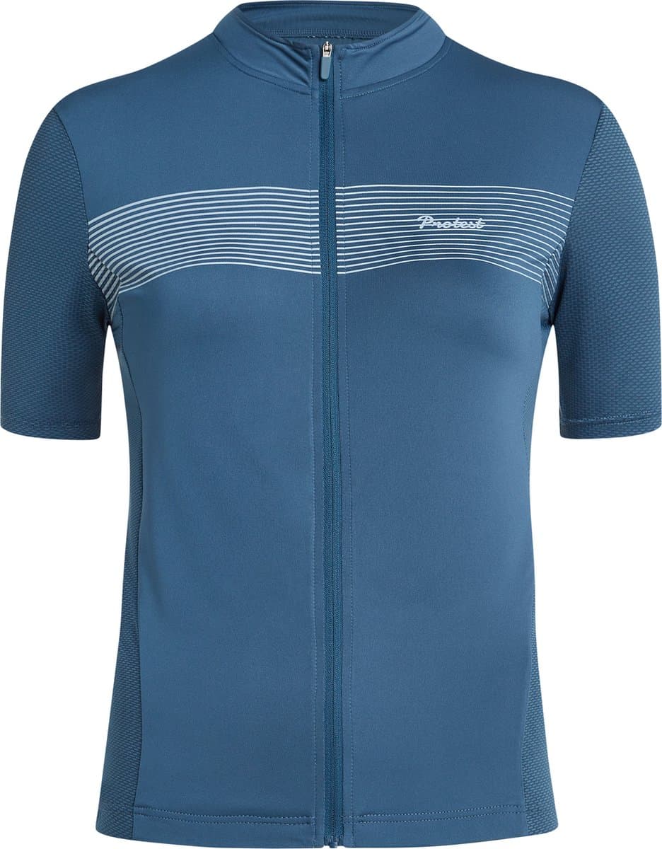 Protest Prtchestnut - Fietsshirt Dames - Korte mouwen - Ritssluiting