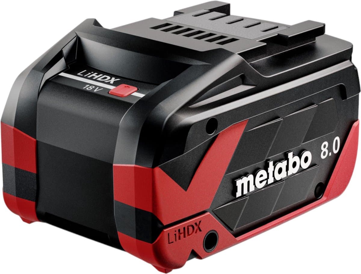 Metabo LiHDX Serie - Accu - 18V - 8,0Ah - Tabless Technologie