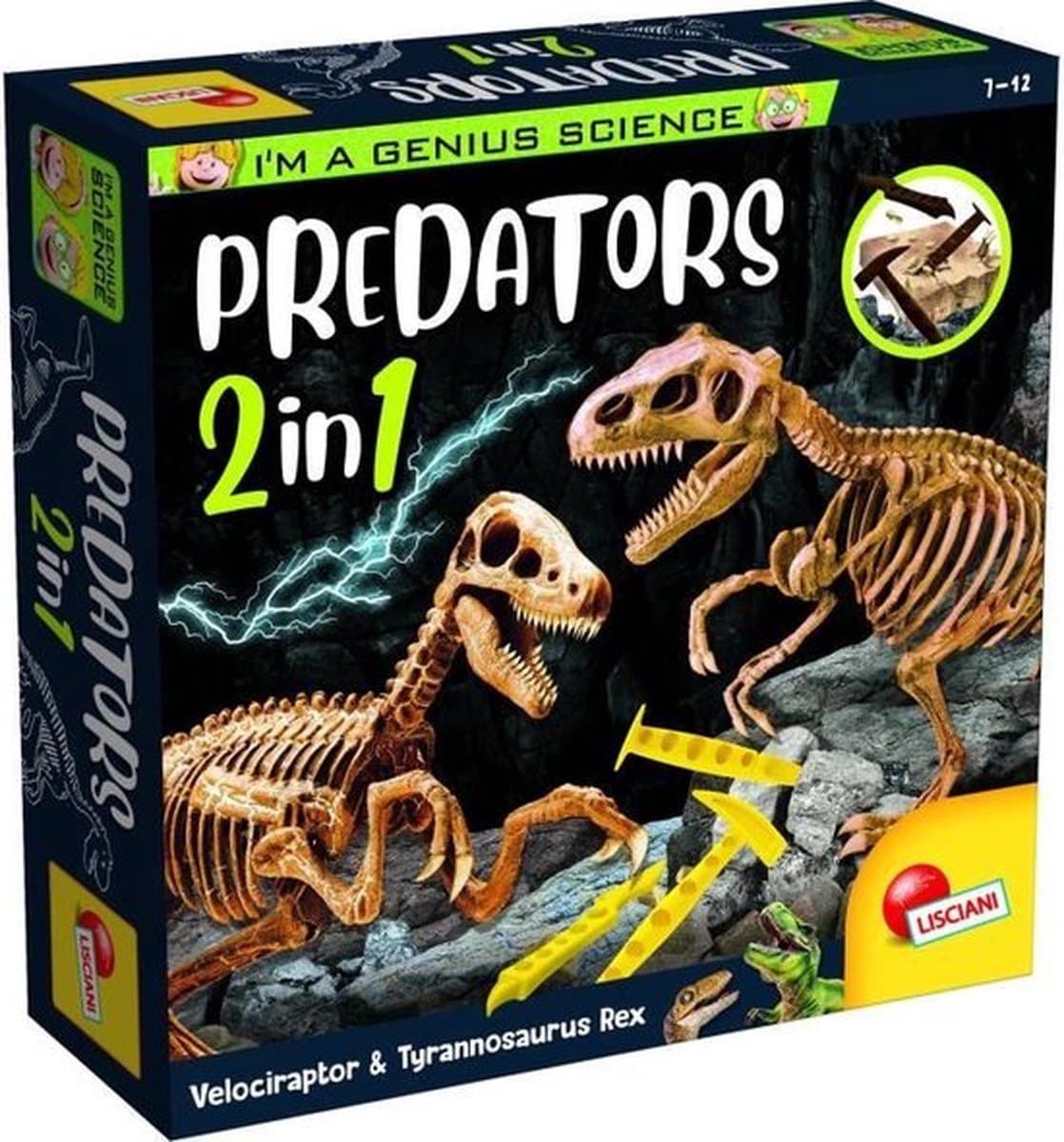Lisciani i'm a genius predators 2 in 1