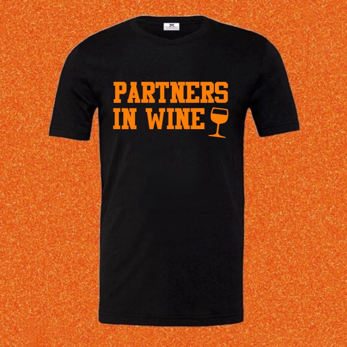 Oranje Koningsdag shirt-Zwart Oranje Kleding-WK Feestkleding-partners in wine-Koningsdag kleding-Maat 5XL