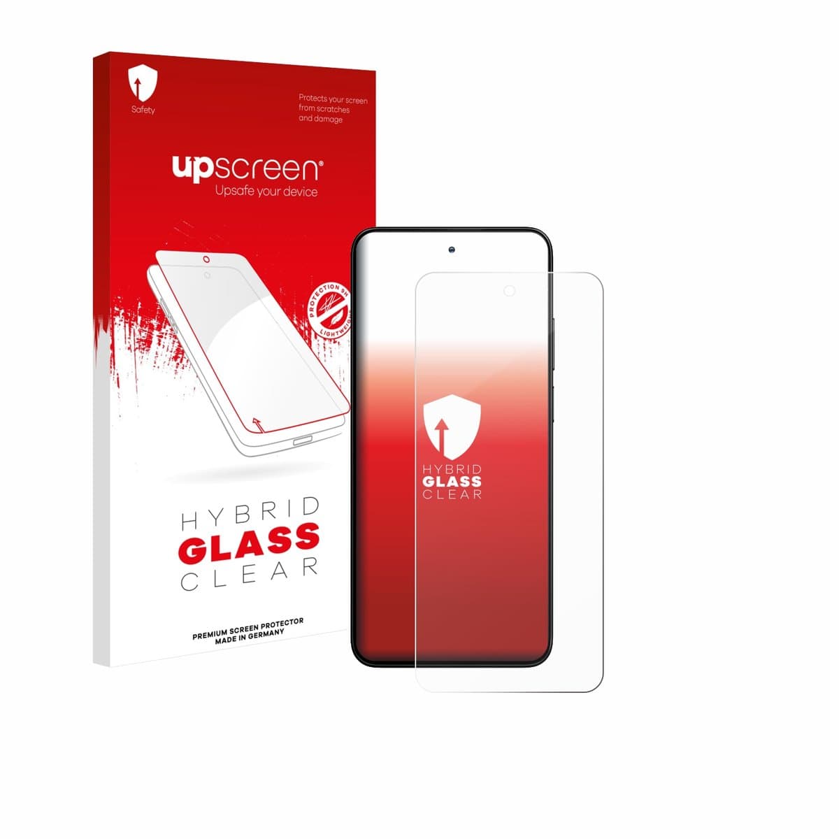 upscreen - Screenprotector voor iiiF150 Action 15 - Folie Beschermfolie Beschermglas transparant