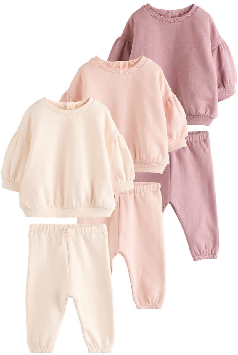 Next Baby sweatshirt en joggingbroek 6 -delige set