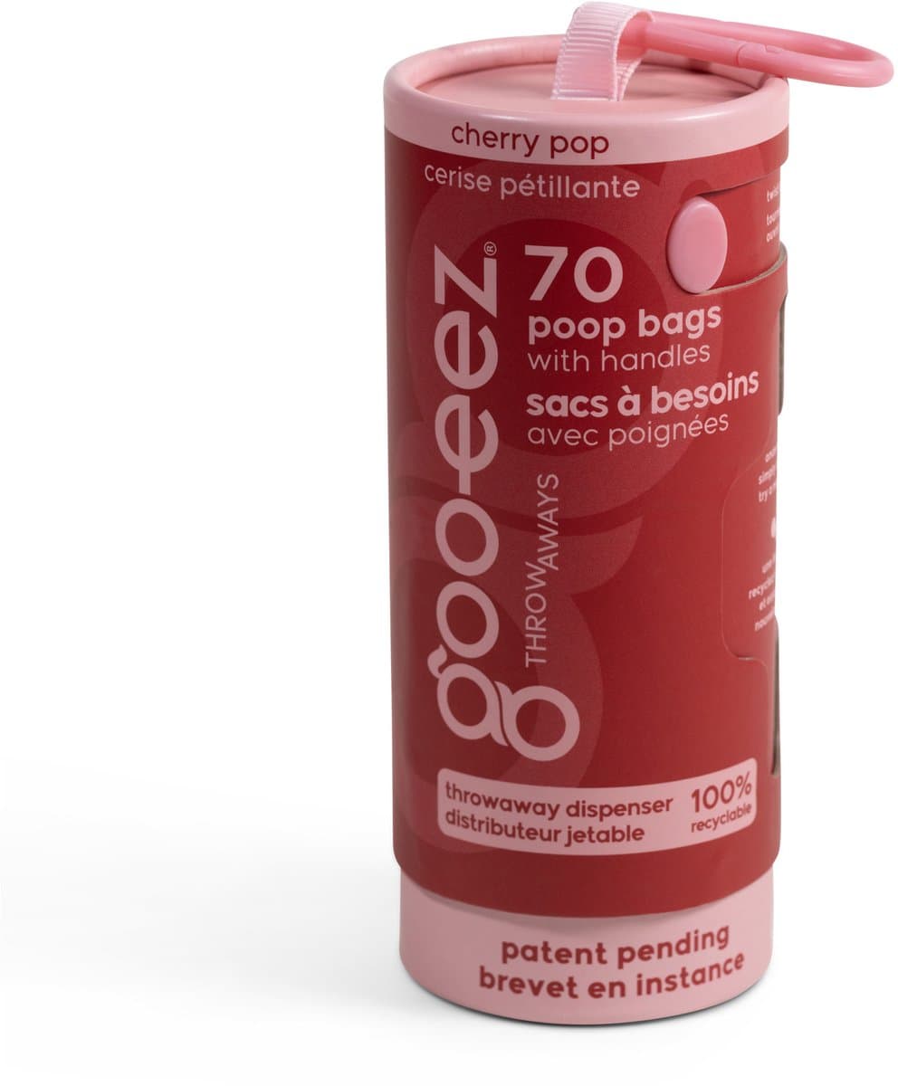Goo-Eez Eco-Friendly Poepzak - Poepzakjes - Roze 70 stuks