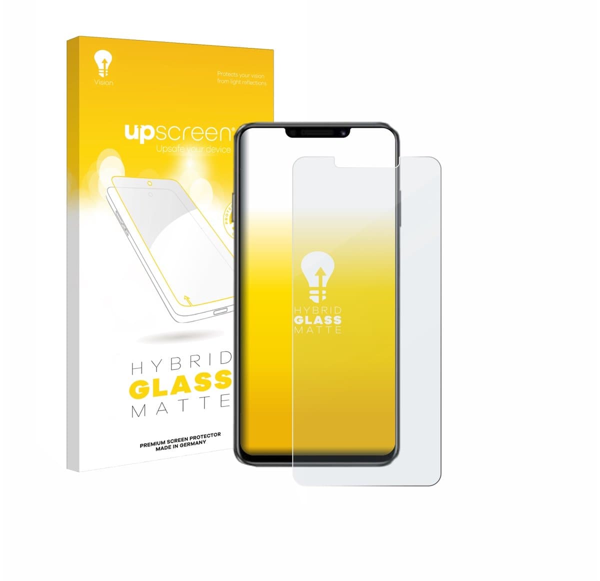 upscreen - Screenprotector voor Huawei Enjoy 60X - Folie Beschermfolie Beschermglas matte