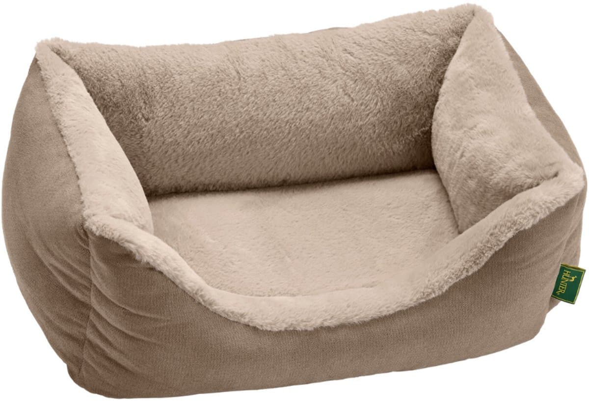 Orthopedische Hondenmand - Monaco - Hondenbed - Hondenmand - Maat M = 80 x 60 cm - Superzacht & Comfortabel - Beige M