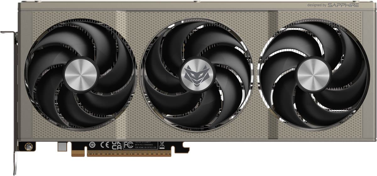 Sapphire NITRO+ AMD Radeon RX 9060 XT GPU 16 GB GDDR6