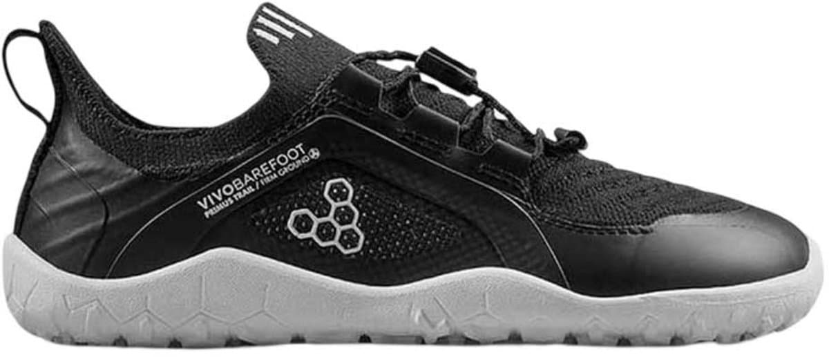 Vivobarefoot Primus Trail Knit Fg Barefoot Preschool Trailschoenen Zwart EU 27 Kinderen
