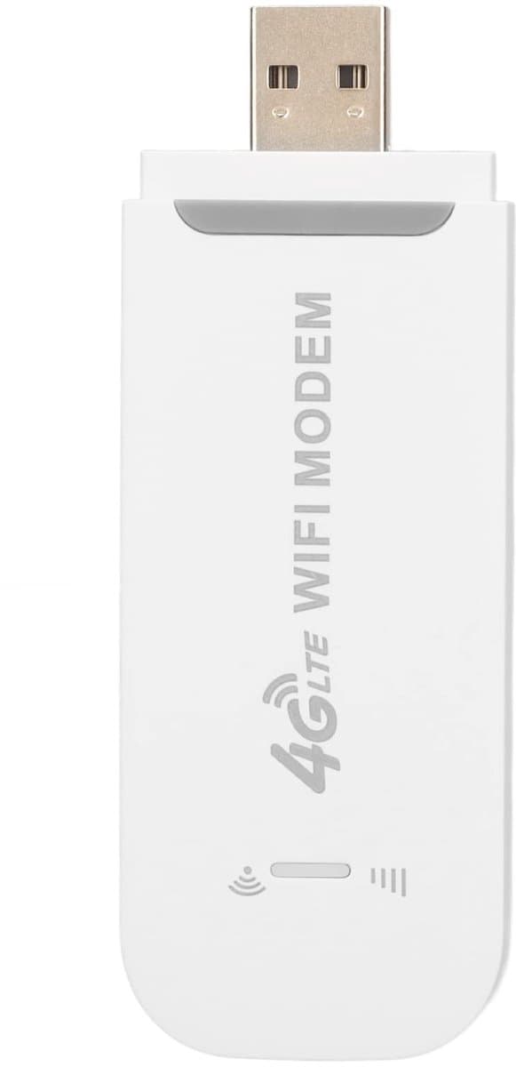 Mobile Hotspot, 4G LTE Portable Wireless WiFi Router with SIM Card Slot for Travel, Up to 150Mbps, Pocket WiFi USB Mode Support for B1/B3/B5 FDD B1 3G WCDMA