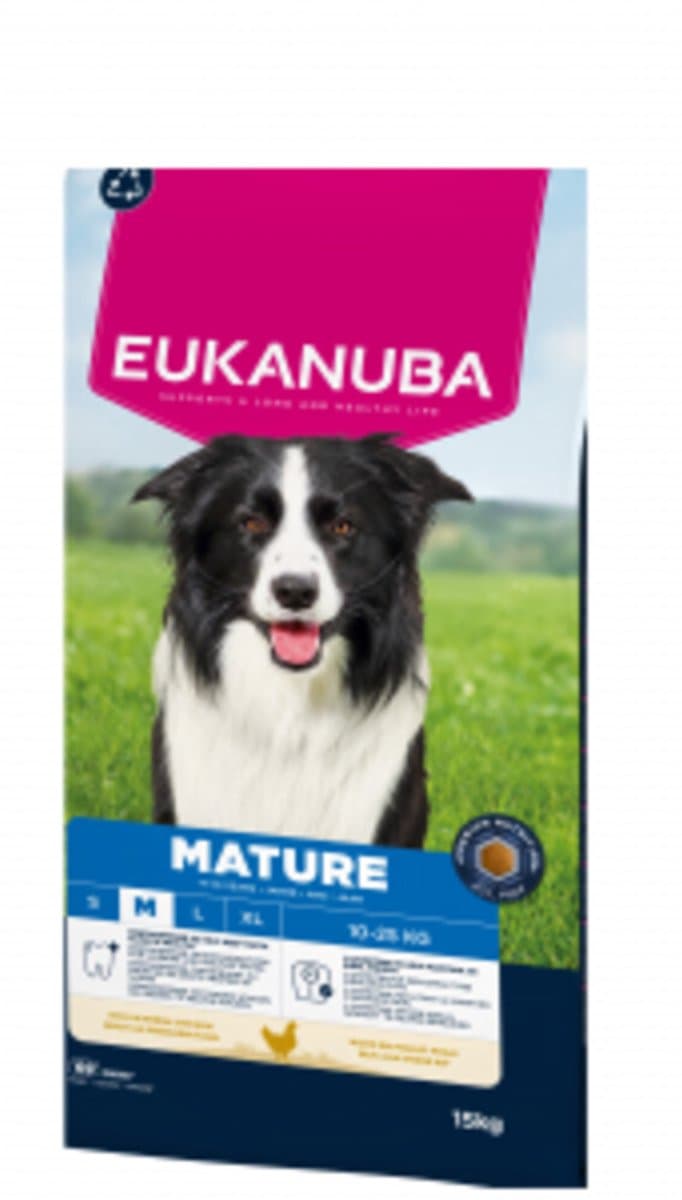 Eukanuba Life Care hondenvoer voor middelgrote volwassen honden met kip 15 kg
