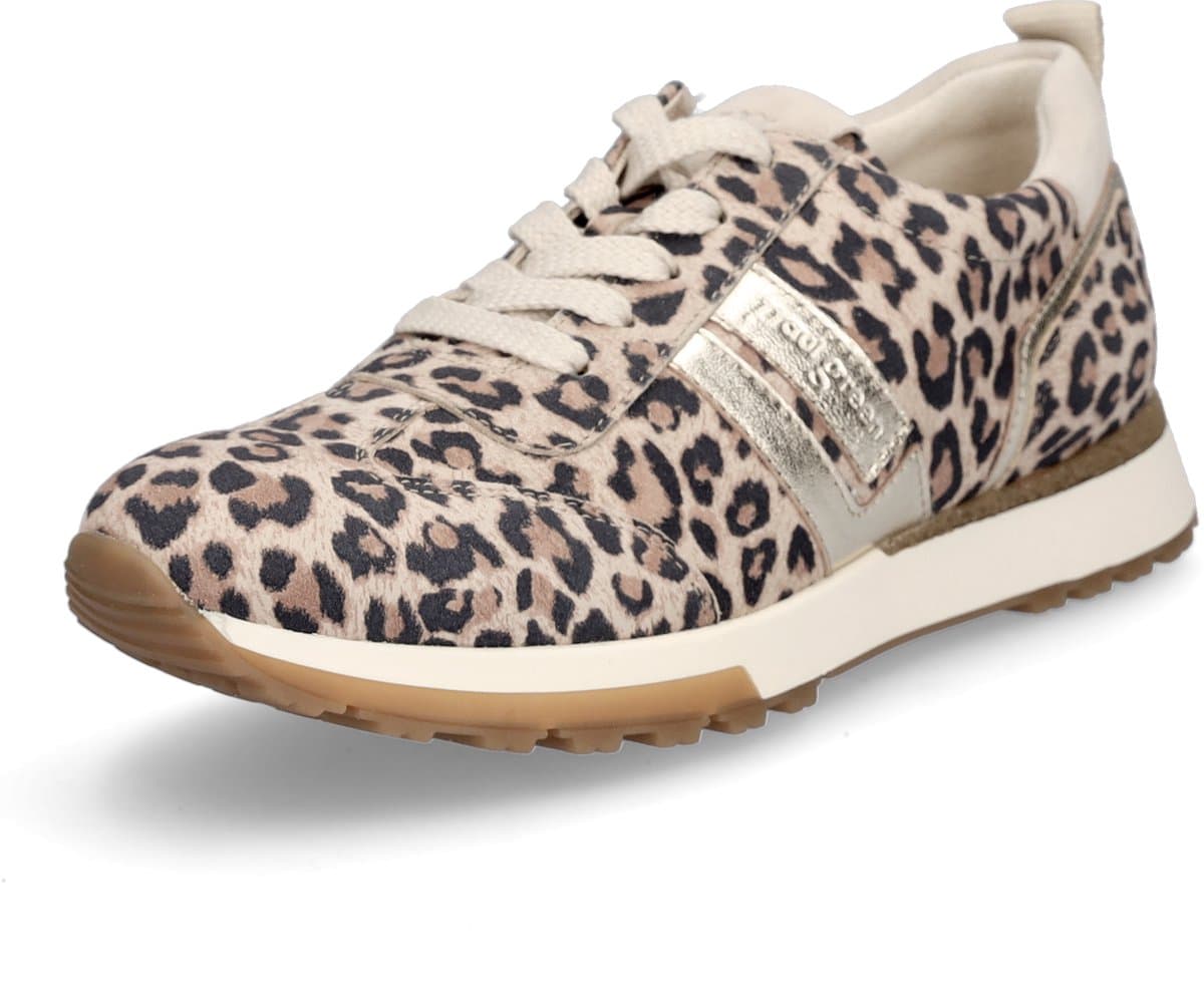 Paul Green 5392 Sneakers - Suède - Dames - Bruin - Maat 36