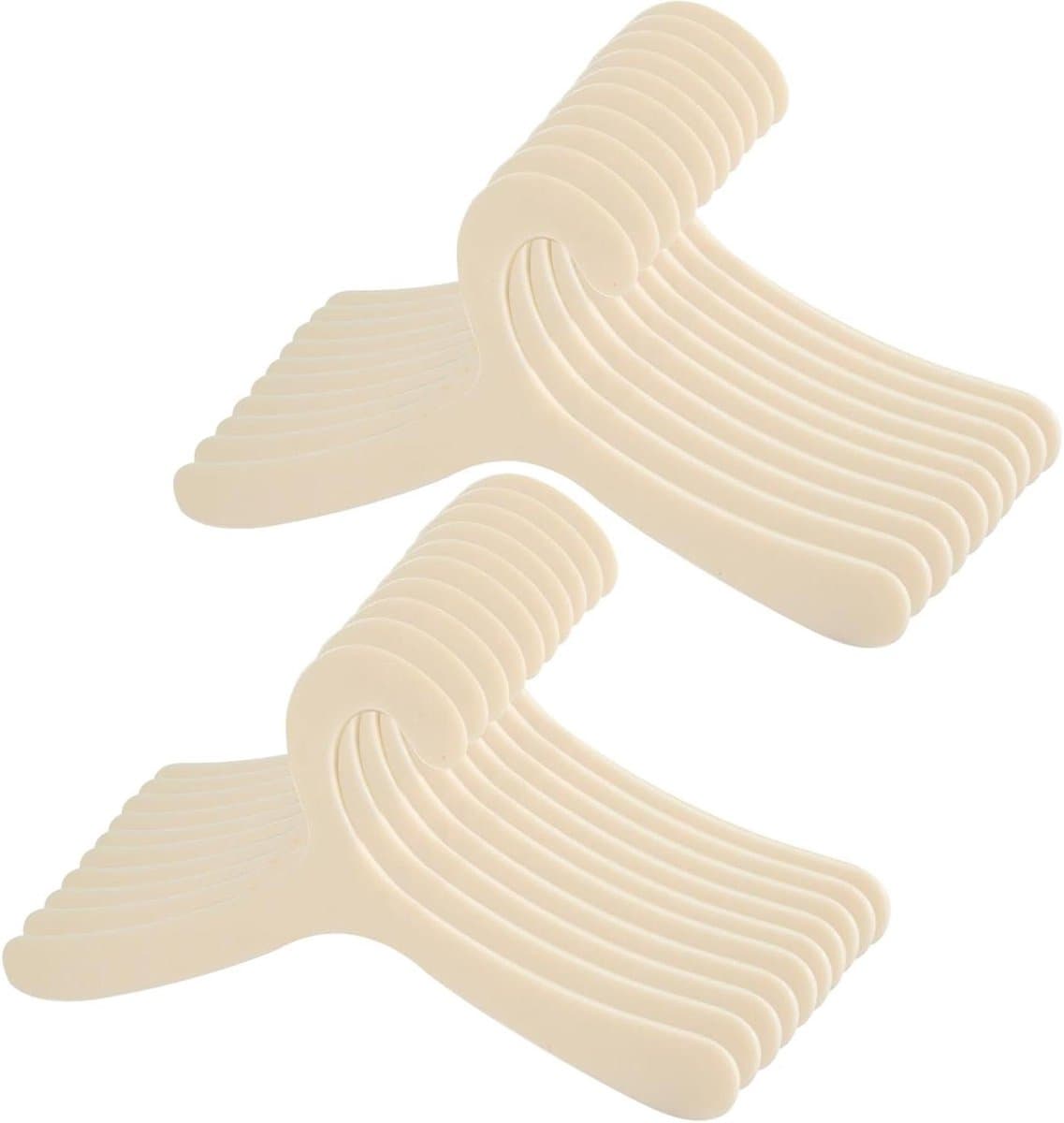 Allecto plus - Huisdier Kleding Hanger - Set van 10 - Anti-slip Plastic - Voor Kat en Puppy - Handig voor Babydieren