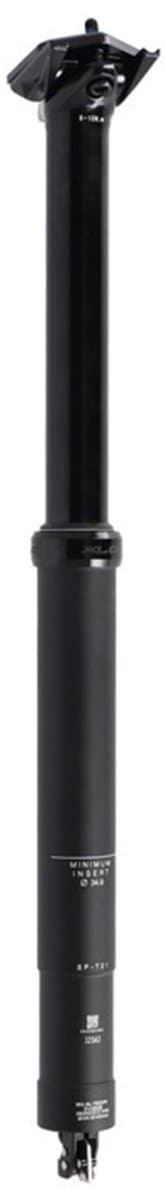 XLC SP-T21 Zadelpen – Dropper Remote Zadelpen – 34.9x392mm – 125mm Drop – Aluminium – Zwart