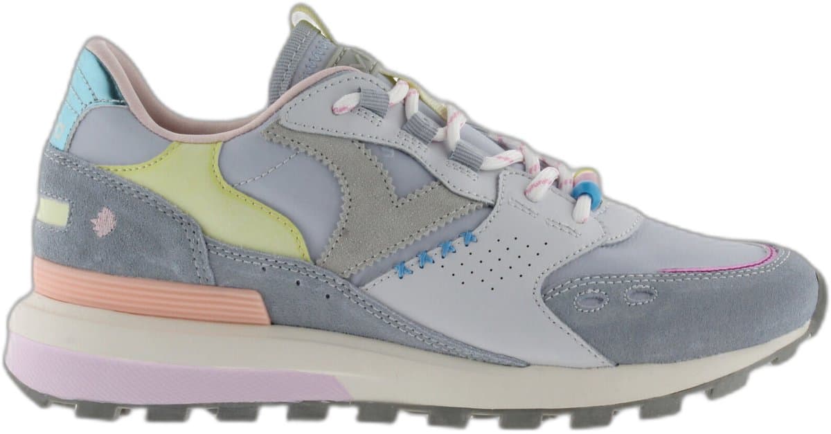 Nylon en nubuck sneakers dames Victoria Luna