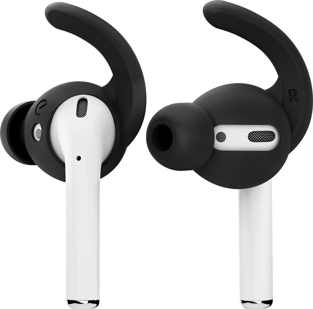 KeyBudz EarBuddyz Ultra oorhaakjes voor AirPods en EarPods - Black