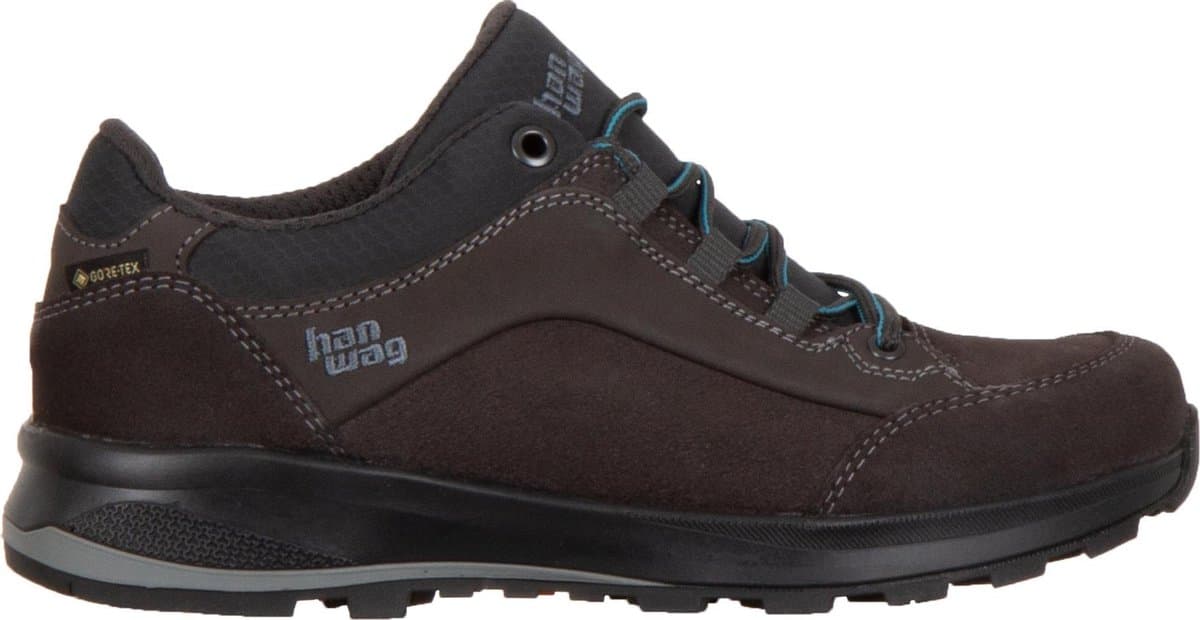 Hanwag Banks Low Lady GTX - Wandelschoenen - Dames Asphalt / Ocean 37.5