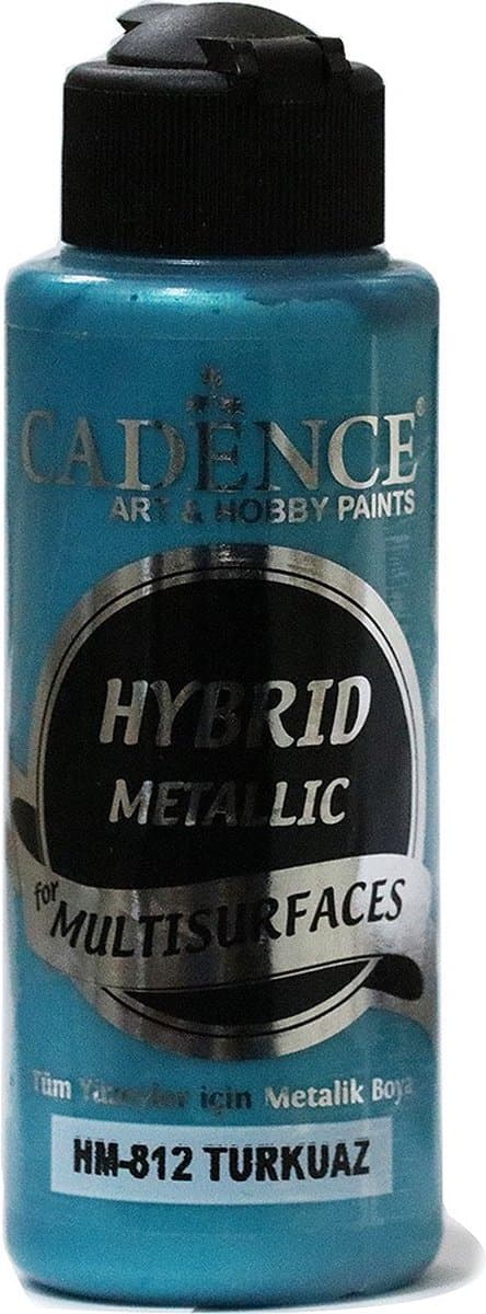 Cadence Hybrid Metallic Acrylverf 120 ml Turquoise