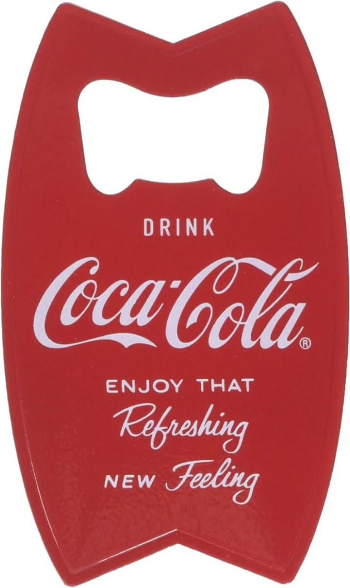 Coca-Cola Magnetic Bottle Opener Red