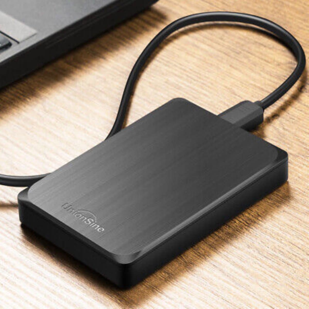 Externe harde schijf 1 TB - Unionsine® - betrouwbare opslagruimte schijf - HDD - windows / mac / xbox