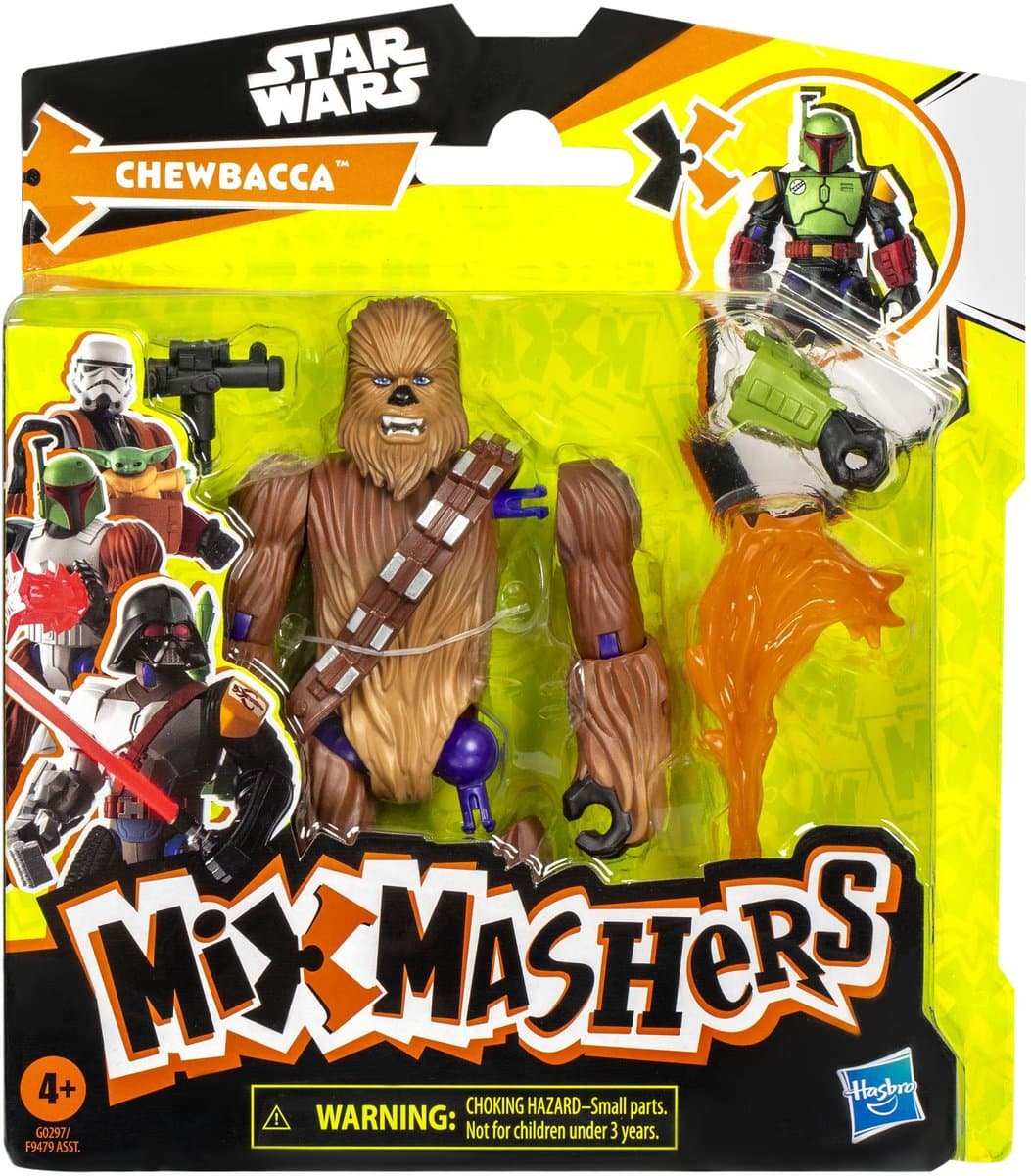 Star Wars - MixMashers Chewbacca actiefiguur