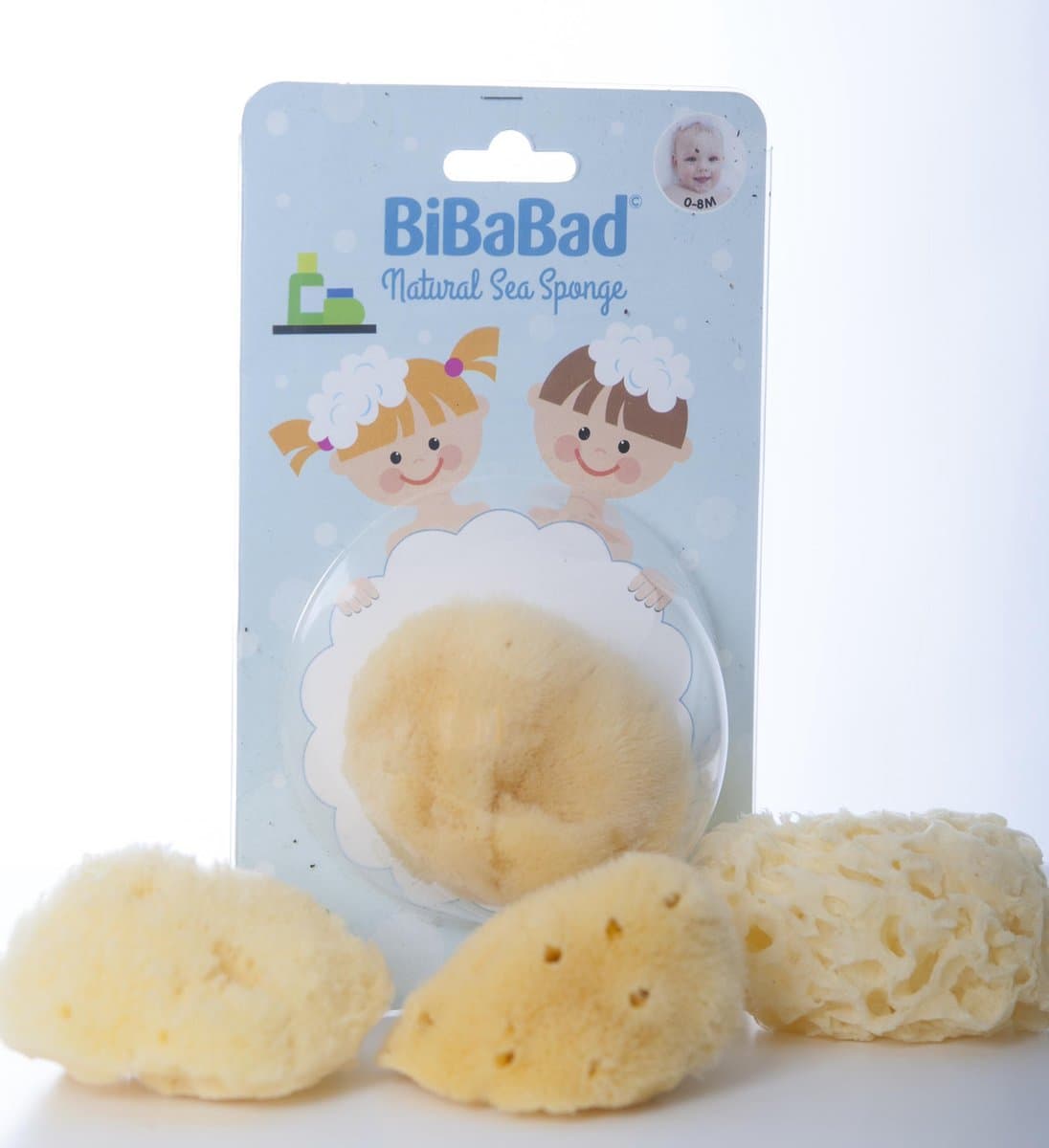Natuurspons zacht , Badspons , Spons ca 10 cm
