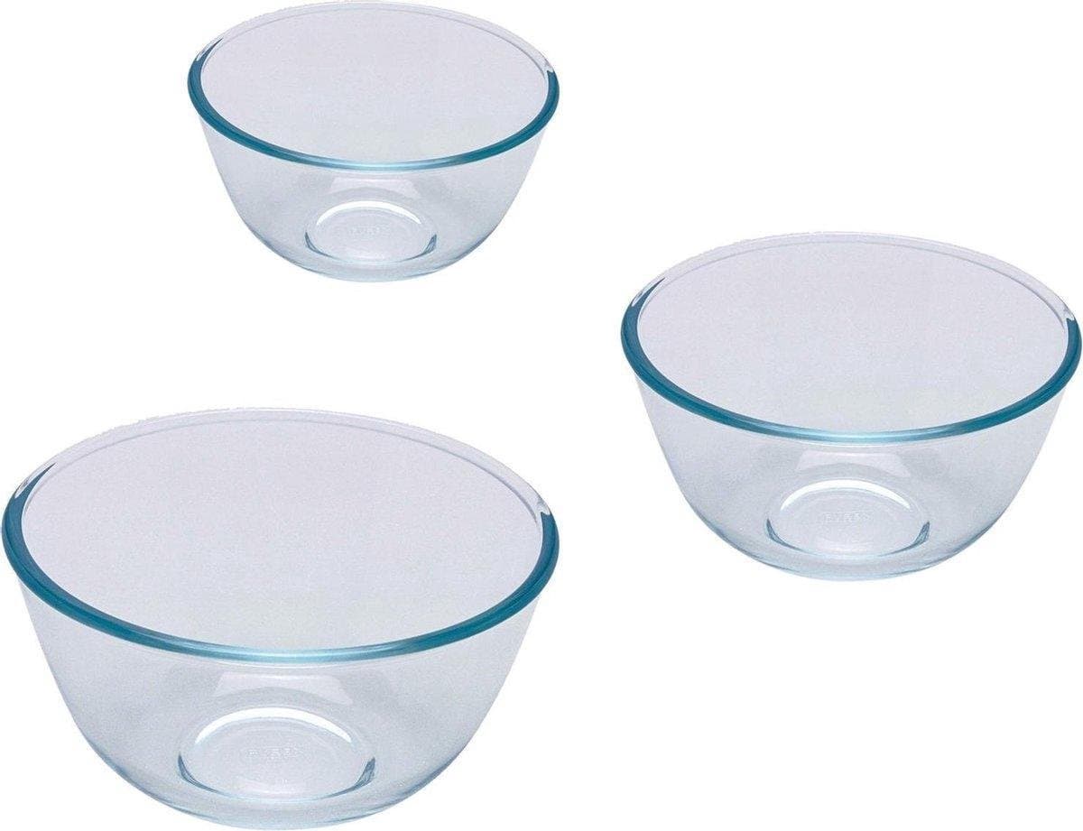 Pyrex - Classic Prepware - Mengkom - Set van 3 Stuks