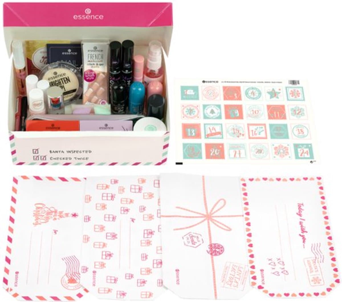 Essence DIY Adventskalender X-Mas Mail – Make-up Cadeau