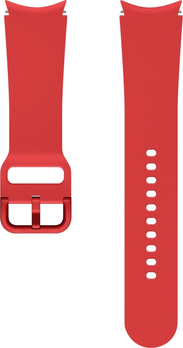 Samsung Sport Band - Geschikt voor Samsung Galaxy Watch4 - S/M - Rood