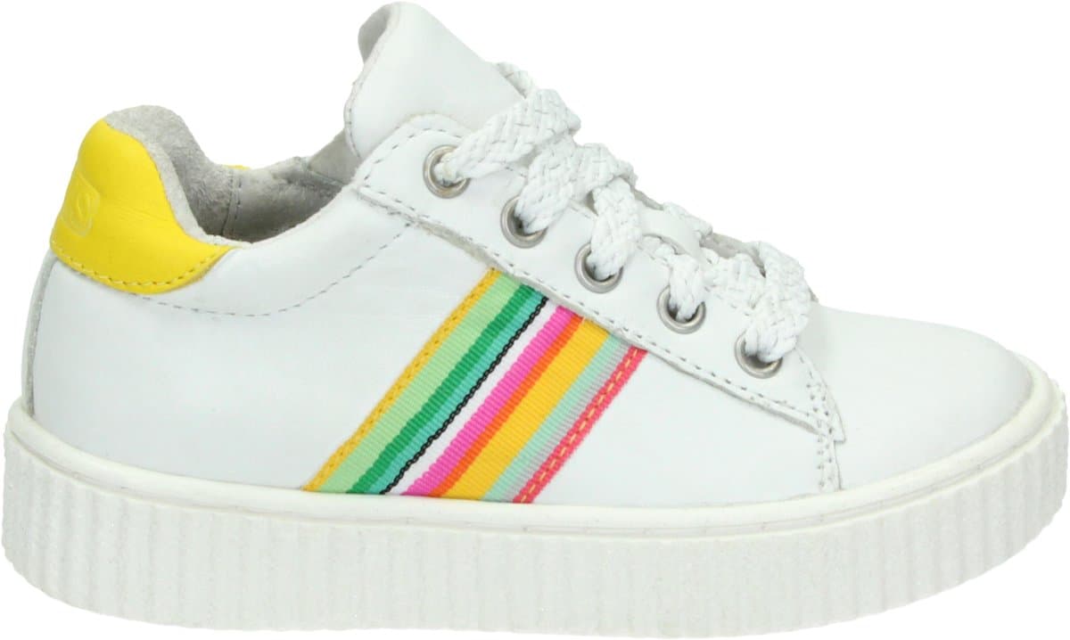 Twins - 320125 - Lage schoenenMeisjesKindersneakers - Kleur: Wit/beige - Maat: 27