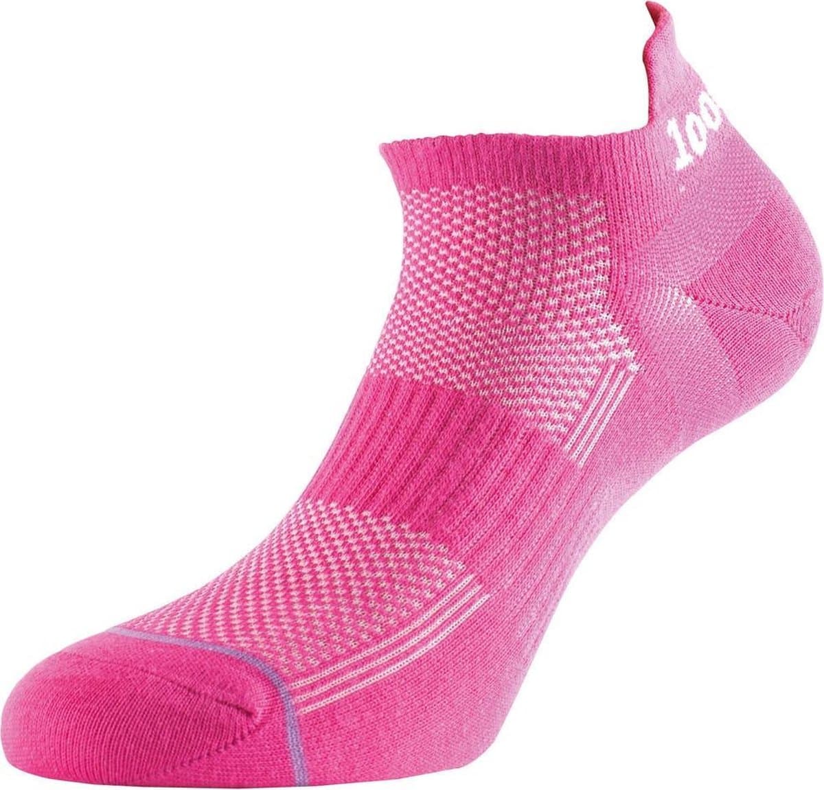 1000 Mile Sportsokken Ultimate Tactel Dames Katoen Roze Mt S