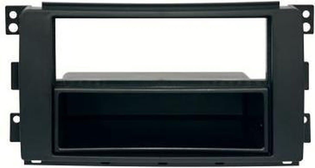 1-DIN inbouwframe  MCC Smart fortwo" 2007-2010"