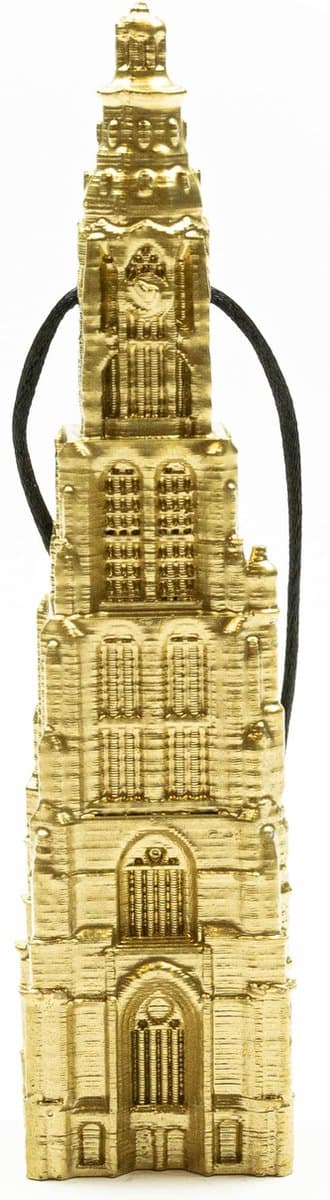 Kersthanger Grote Kerk Breda 3D geprint - Goud