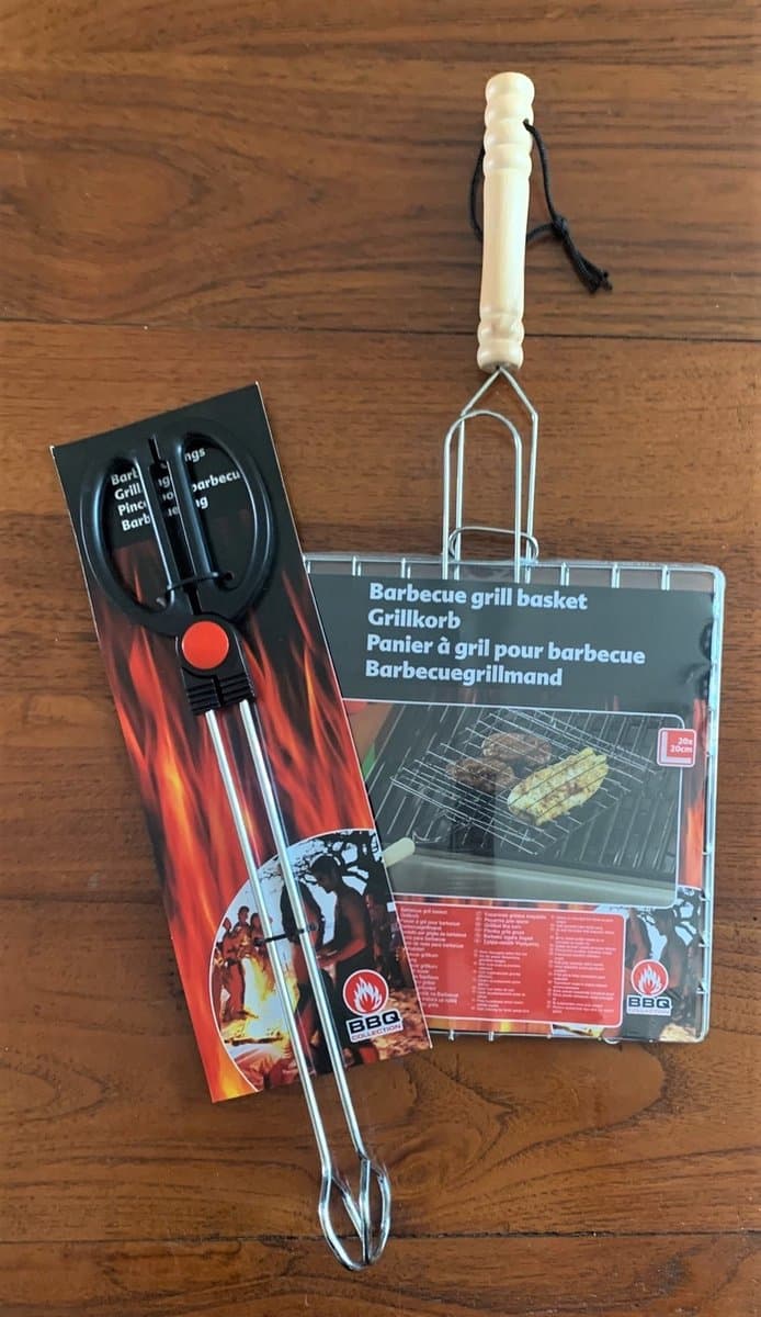 BBQ grillmand + BBQ foodschaar.